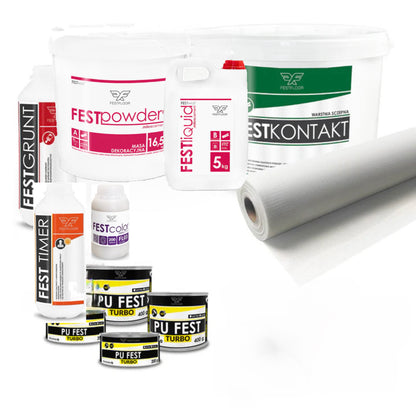 ALL IN ONE LIFE WALLS PLUS - 15 m2 - Suitable for wet area walls including previously tiled surfaces